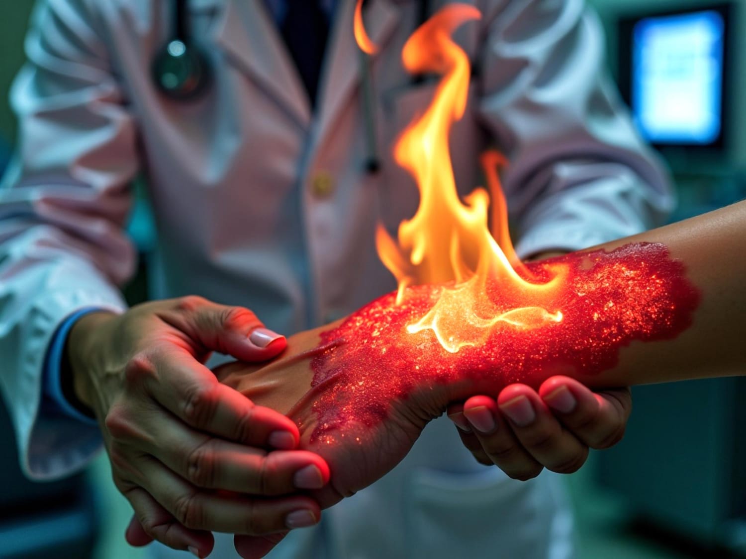 Adolescente sofre queimaduras em 25% do corpo após explosão ao acender churrasqueira com álcool no ES